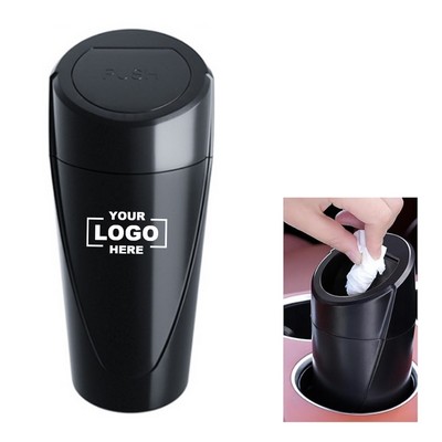 Leakproof Car Trash Bin with Lid