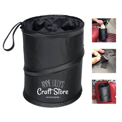 Hanging Car Trash Can